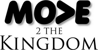 MO>E 2 THE KINGDOM logo