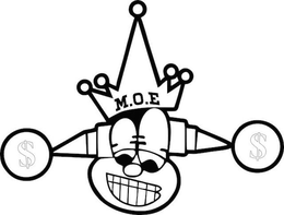 $, $, M.O.E logo