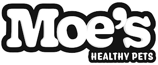 MOE'S HEALTHY PETS logo