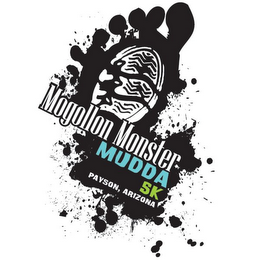 MOGOLLON MONSTER MUDDA 5K PAYSON, ARIZONA logo