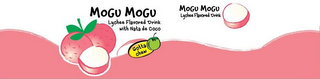 MOGU MOGU LYCHEE FLAVORED DRINK WITH NATA DE COCO MOGU MOGU LYCHEE FLAVORED DRINK GOTTA CHEW logo