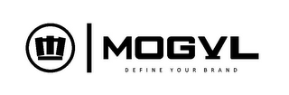 MOGVL DEFINE YOUR BRAND M logo