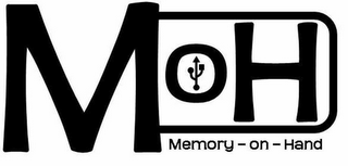 MOH MEMORY-ON-HAND logo