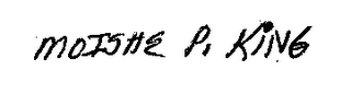 MOISHE P. KING logo