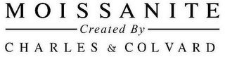 MOISSANITE CREATED BY CHARLES & COLVARD logo