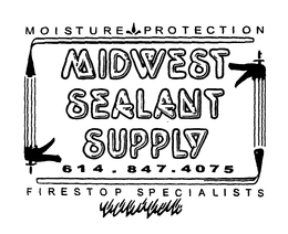 MOISTURE PROTECTION MIDWEST SEALANT SUPPLY 614.847.4075 FIRESTOP SPECIALISTS logo