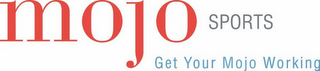 MOJO SPORTS GET YOUR MOJO WORKING logo