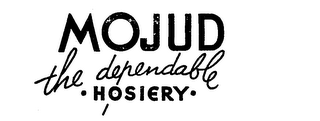 MOJUD THE DEPENDABLE HOSIERY logo