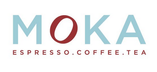 MOKA ESPRESSO. COFFEE. TEA logo
