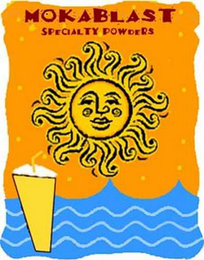 MOKABLAST SPECIALTY POWDERS logo