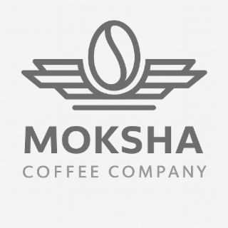 MOKSHA COFFEE COMPANY logo