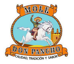 MOLE DON PANCHO CALIDAD, TRADICION Y SABOR logo