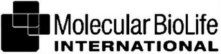 MOLECULAR BIOLIFE INTERNATIONAL logo
