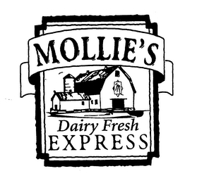 MOLLIE'S DAIRY FRESH EXPRESS logo