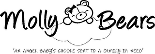 MOLLY BEARS "AN ANGEL BABY'S CUDDLE SENT TO A FAMILY IN NEED" logo