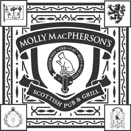 MOLLY MACPHERSON'S TOUCH NOT THE CAT BOT A GLOVE SCOTTISH PUB & GRILL logo