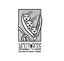 MOLLY PODS THE KIDS OF MANY COLORS logo