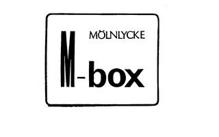 MOLNLYCKE M-BOX logo