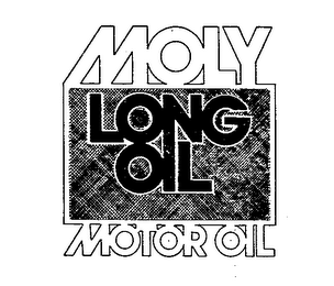 MOLY LONG OIL MOTOR OIL logo