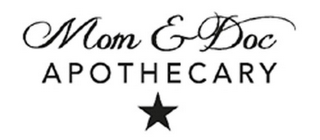 MOM & DOC APOTHECARY logo