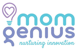 MOM GENIUS NURTURING INNOVATION logo