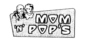 MOM 'N' POP'S logo