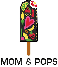 MOM & POPS logo