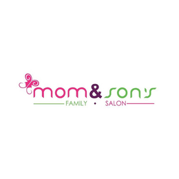 MOM & SON'S FAMILY · SALON logo