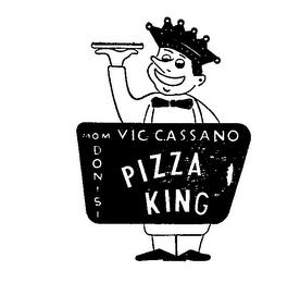 MOM VIC CASSANO DONISI PIZZA KING logo