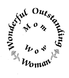 MOM WOW WONDERFUL OUTSTANDING WOMEN logo