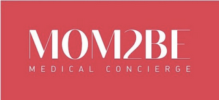 MOM2BE MEDICAL COCIERGE logo