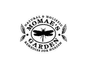 MOMAE'S GARDEN NATURAL & HOLISTIC REMEDIES FOR HEALTH logo