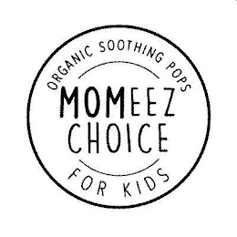 MOMEEZ CHOICE ORGANIC SOOTHING POPS FOR KIDS logo