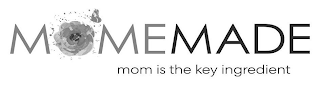 MOMEMADE MOM IS THE KEY INGREDIENT logo