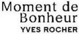 MOMENT DE BONHEUR YVES ROCHER logo