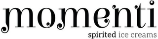 MOMENTI SPIRITED ICE CREAMS logo