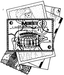 MOMENTO A DEFINITE POINT IN TIME AND PLACE INTERNATIONAL FASHION ALLIANCE logo