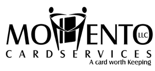 MOMENTO CARDSERVICES LLC A CARD WORTH KEEPING logo