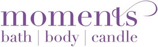MOMENTS BATH BODY CANDLE logo