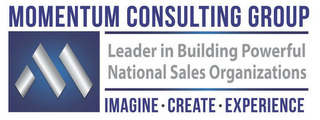 MOMENTUM CONSULTING GROUP IMAGINE CREATEEXPERIENCE M logo