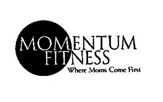 MOMENTUM FITNESS WHERE MOMS COME FIRST logo