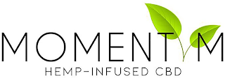 MOMENTUM HEMP-INFUSED CBD logo