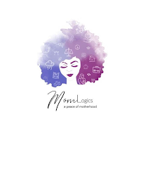 MOMLOGICS A PEACE OF MOTHERHOOD logo