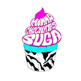 MOMMA CHOCOLATES SUGA logo