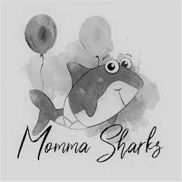 MOMMA SHARKS logo