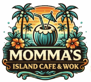 MOMMA'S ISLAND CAFE & WOK logo