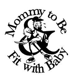 MOMMY TO BE & FIT WITH BABY logo