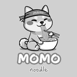 MOMO MOMO NOODLE logo