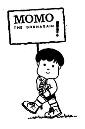 MOMO THE BORNAGAIN! logo