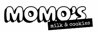 MOMO'S MILK & COOKIES logo